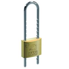 Padlock VHS 612V, shackle 8 mm - brass